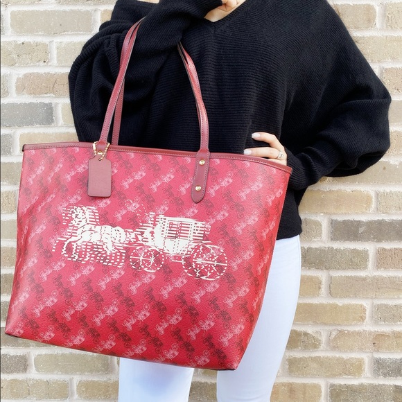 Coach reversible tote - Picture 5 of 8